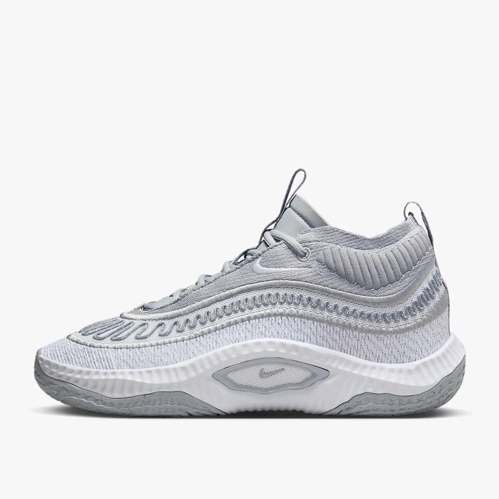 Nike Kids Sneakers - Gray and White